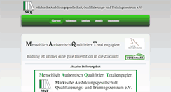 Desktop Screenshot of maqt.de