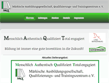 Tablet Screenshot of maqt.de